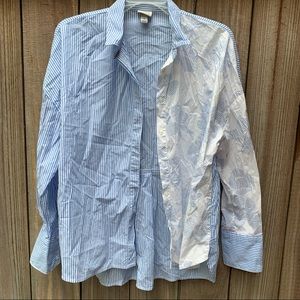 Target women stripes shirt/M